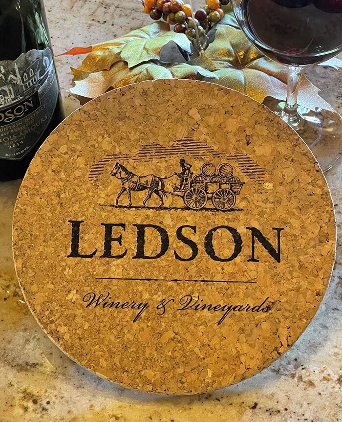 Ledson Round Cork Trivet