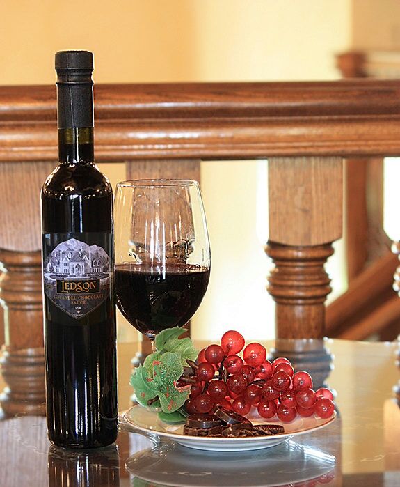 Ledson Zinfandel Chocolate Sauce