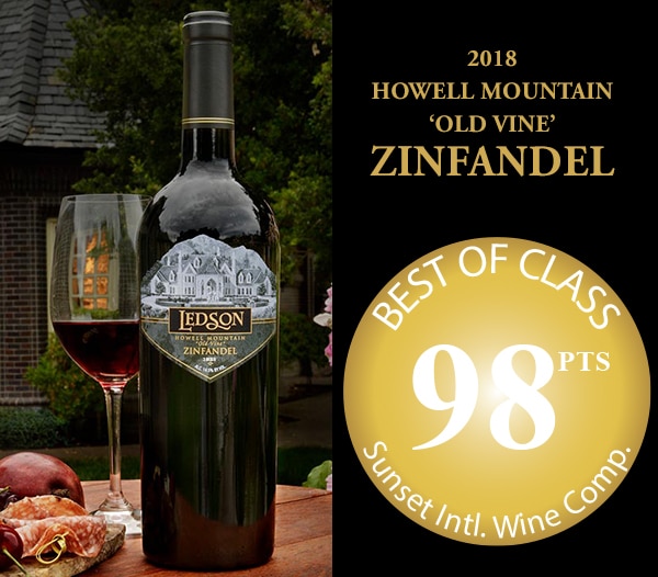 2018 Howell Mountain Old Vine Zinfandel 2