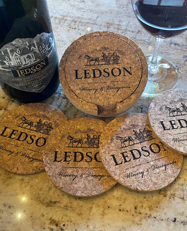 Ledson Cork Coaster Set